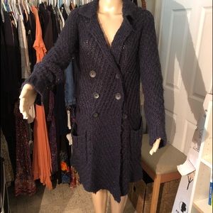 Free people knit cardigan sweater